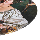 "Banket van Chaos" Surrealistisch Kleurrijk Kunstw Snijplank (Hoek)