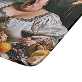 "Banket van Chaos" Surrealistisch Kleurrijk Kunstw Snijplank (Hoek)