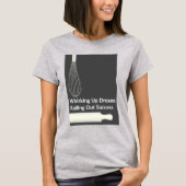 Banketbakker bakken Inspirerend T-shirt (Voorkant)