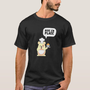 Banketbakker bakt bakker macarons en culinaire vri t-shirt