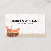 banketbakker | broodmand visitekaartje (Voorkant)