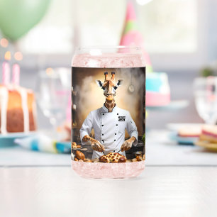 "Banketbakker Giraffe: Nieuwe Hoogten Bereiken, Blikvorm Glas