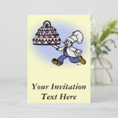 Banketbakker Kaart (Staand voorkant)