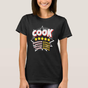 Banketbakker Scheepskok Souschef Kok Kooktoestel C T-shirt