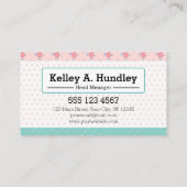 banketbakkerij / banketbakkerij / zoetwaren visitekaartje (Achterkant)