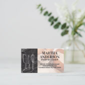 banketbakkersgereedschap | Bakingrediënten Visitekaartje (Staand voorkant)