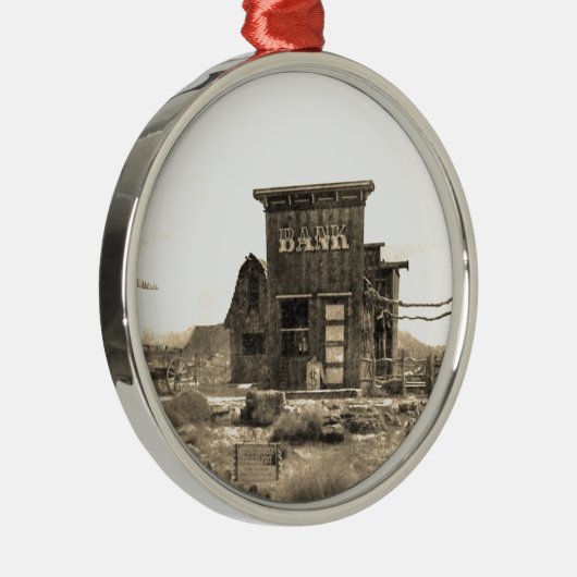  bankgebouw metalen ornament (Rechts)