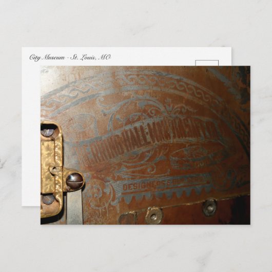 Bankgewelfdeur Briefkaart (Voorkant / Achterkant)