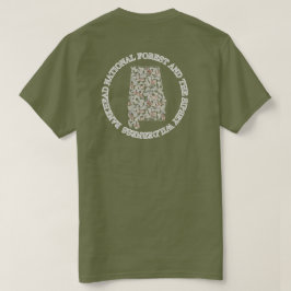Bankhead and Sipsey Alabama Deer T-shirt