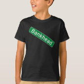 Bankhead Atlanta Georgia Street Sign T-shirt (Voorkant)