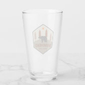 Bankhead National Forest Alabama Beer Glas (Achterkant)