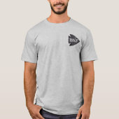 Bankhead National Forest Waterverf Treeline T-shir T-shirt (Voorkant)