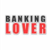 bankier sticker (Voorkant)