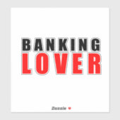 bankier sticker (Vel)