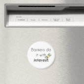 Bankiers doen het! magneet (Insitu (Vaatwasser))