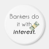 Bankiers doen het! magneet (Voorkant)