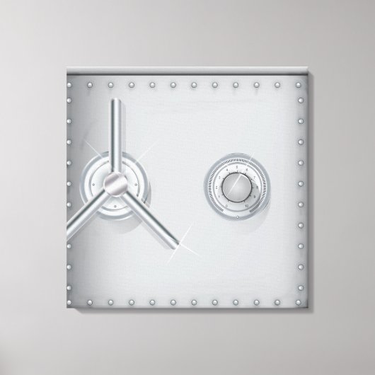 Bankkluis Canvas Afdruk (Voorkant)