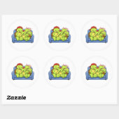 Bankknuffel Ronde Sticker (Vel)