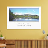 Bankmeer Canvas Afdruk (Insitu (Woonkamer))