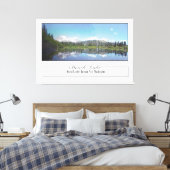 Bankmeer Canvas Afdruk (Insitu (Slaapkamer))