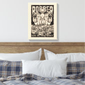 Bankovervaller Canvas Print (Insitu (Slaapkamer))