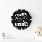 BANKPERS, F*CK STRESS - Workout Motivatie Grote Klok (Huis)