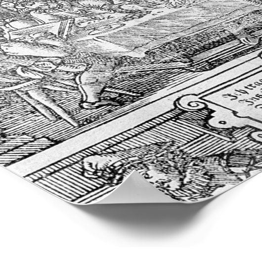 Bankscène Poster (Hoek)