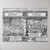 Bankscène Poster (Voorkant)