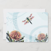 Banksia Bloem Libelle Kunst Kaart (Voorkant)