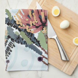 Banksia Bloem Libelle Kunst Theedoek
