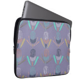 Banksia Lila Laptop Sleeve (Voorkant Rechts)