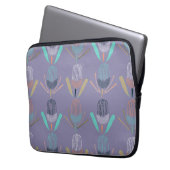 Banksia Lila Laptop Sleeve (Voorkant Links)