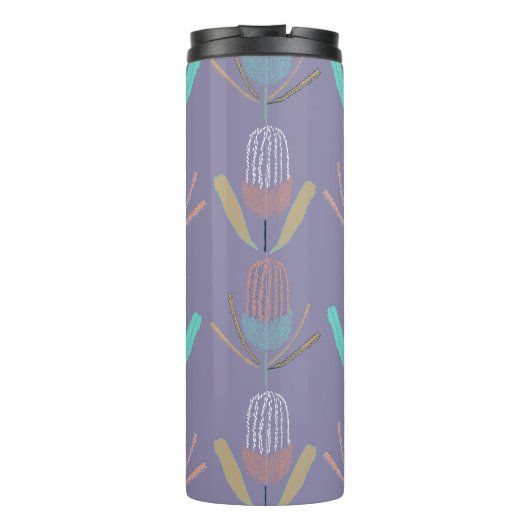 Banksia Lila Thermosbeker (Achterkant)