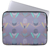 Banksia Lilac Laptop Sleeve (Voorkant)