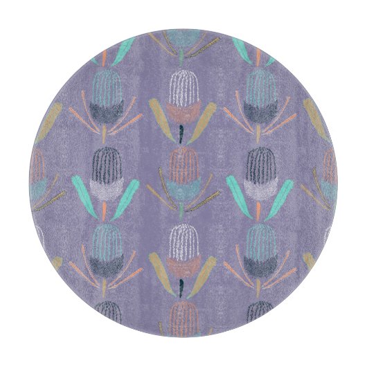 Banksia Lilac Snijplank (Voorkant)