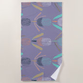 Banksia Lilac Strandlaken (Voorkant)