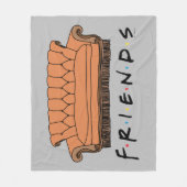 Bankstel van FRIENDS™ Fleece Deken (Voorkant)