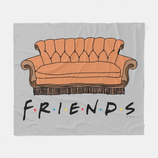 Bankstel van FRIENDS™ Fleece Deken (Voorkant (Horizontaal))