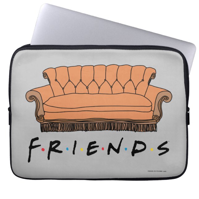 Bankstel van FRIENDS™ Laptop Sleeve (Voorkant)