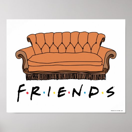 Bankstel van FRIENDS™ Poster (Voorkant)