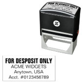 Bankstorting Zelfinktende Stempel (In situ)