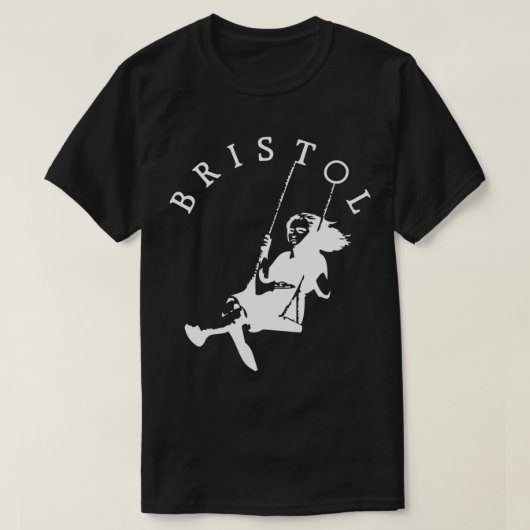 banksy bristol! t-shirt (Design voorkant)