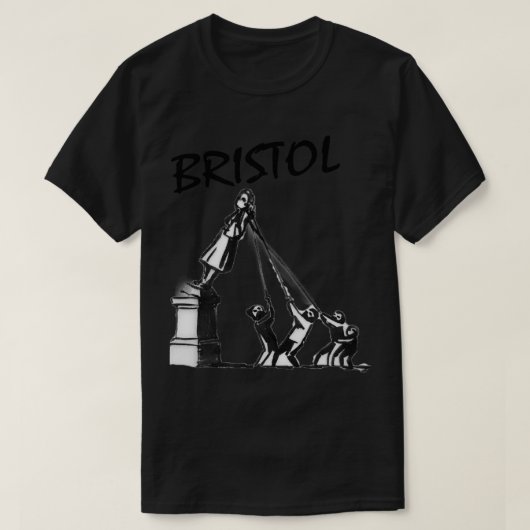 Banksy Colston Edward Colston Statue (Bristol Prot T-shirt (Design voorkant)