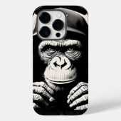 Banksy DJ Monkey Gorilla Chimp Art Print Case-Mate iPhone Case (Achterkant)