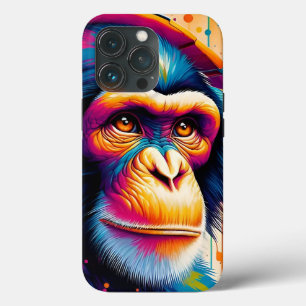 Banksy DJ Monkey Gorilla Chimp Art Print Case-Mate iPhone Case