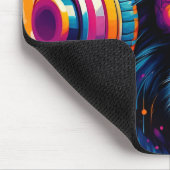 Banksy DJ Monkey Gorilla Chimp Art Print Muismat (Hoek)