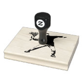 Banksy Love is in de lucht Bloem gooien halftoon Rubberstempel (Stempel)