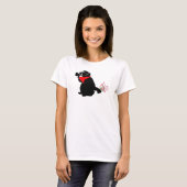 banksy monkey t-shirt (Voorkant volledig)