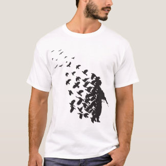 Banksy Soldier Peace Pigeons Hipster Mannen Women  T-shirt