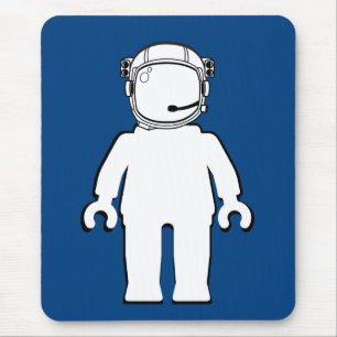 Banksy Style Astronaut Minifig Muismat
